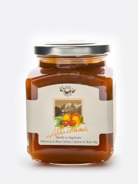Marmellata di albicocca & rosa canina – ALBACANINA