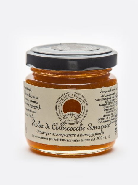 Salsa di albicocche senapate
