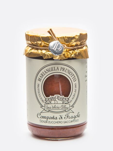 Composta di fragole senza zucchero