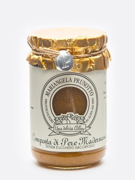 Composta di pere Madernassa senza zucchero