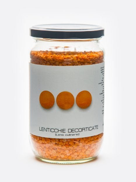 Lenticchie decorticate