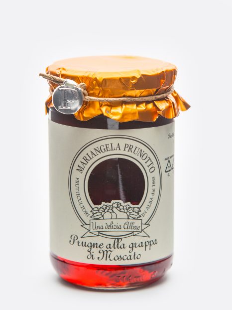 Prugne alla Grappa di Moscato