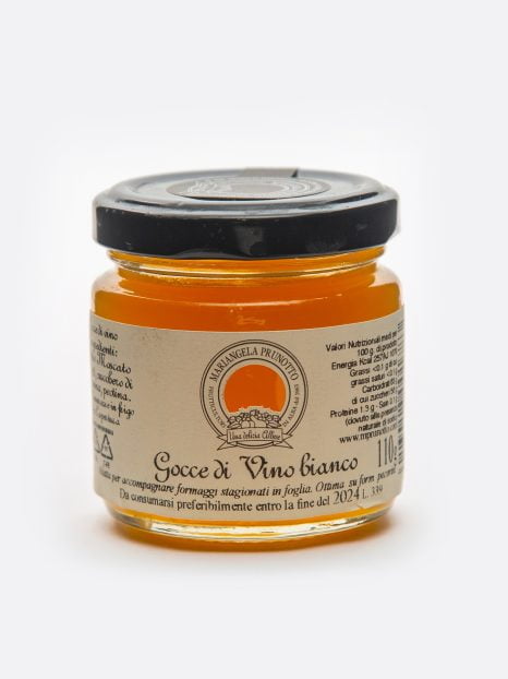 Gocce di vino bianco
