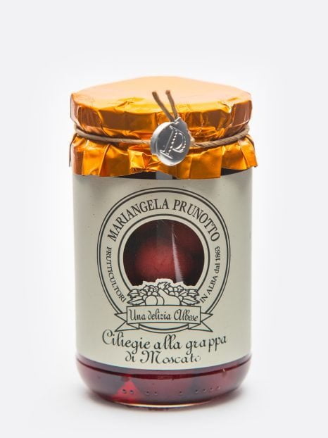 Ciliegie alla Grappa di Moscato