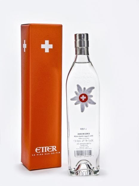 Edelweiss Etter Zuger Kirsch AOP in confezione regalo Svizzera