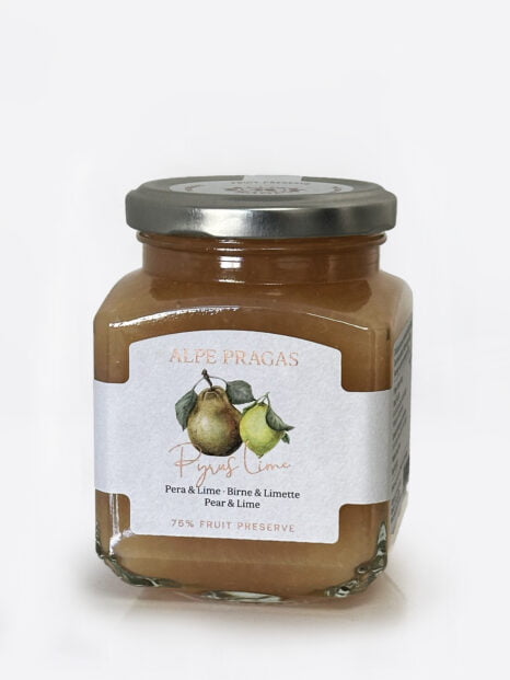 marmellata pera & lime – pyrus lime – 335gr